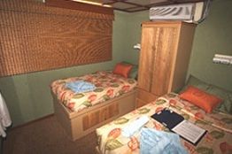 Каюта Twin Stateroom Каюта с двумя односпальными кроватями Twin Stateroom